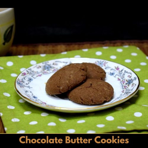 Chocolate Butter Cookies