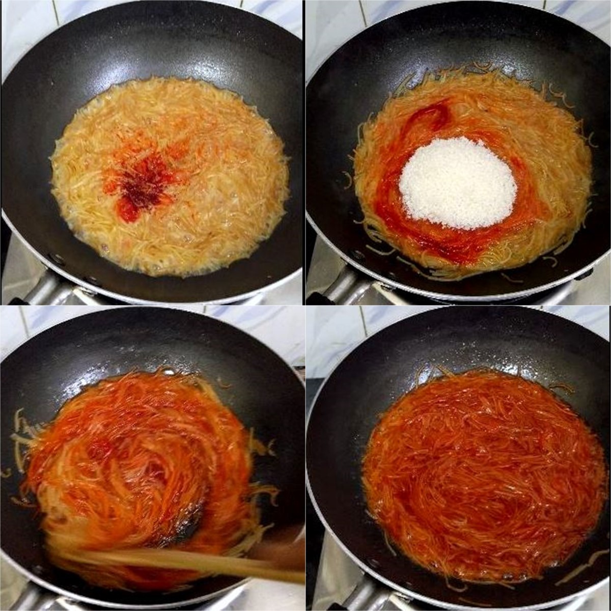 How to make Semiya Kesari 2 How to make Semiya Kesari 2