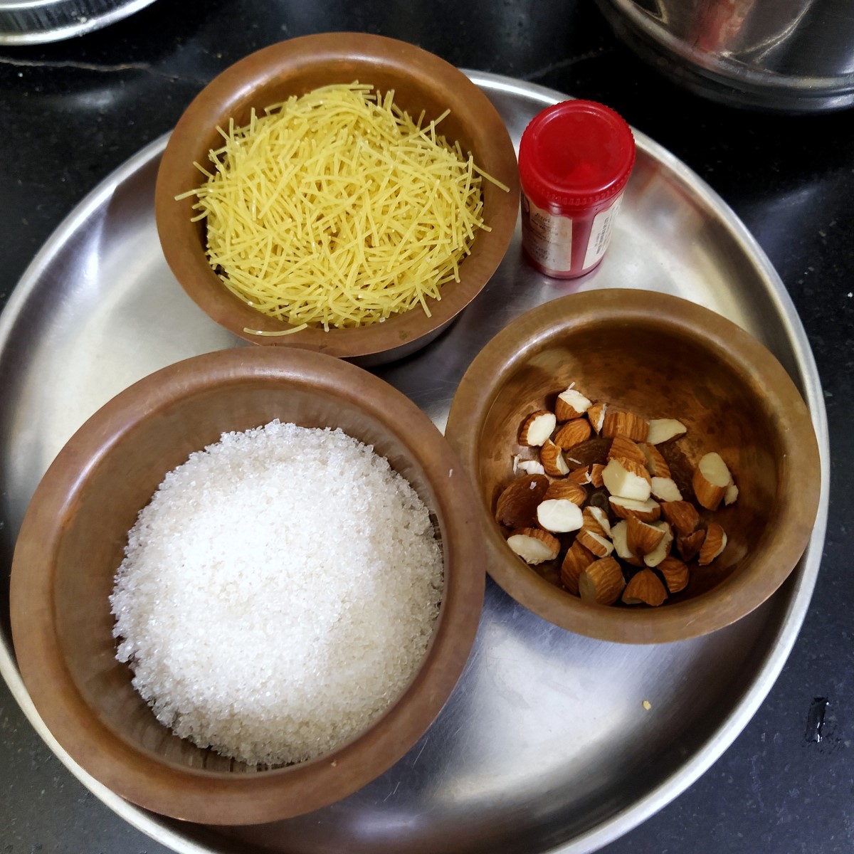 Ingredients for Semiya Kesari Ingredients for Semiya Kesari