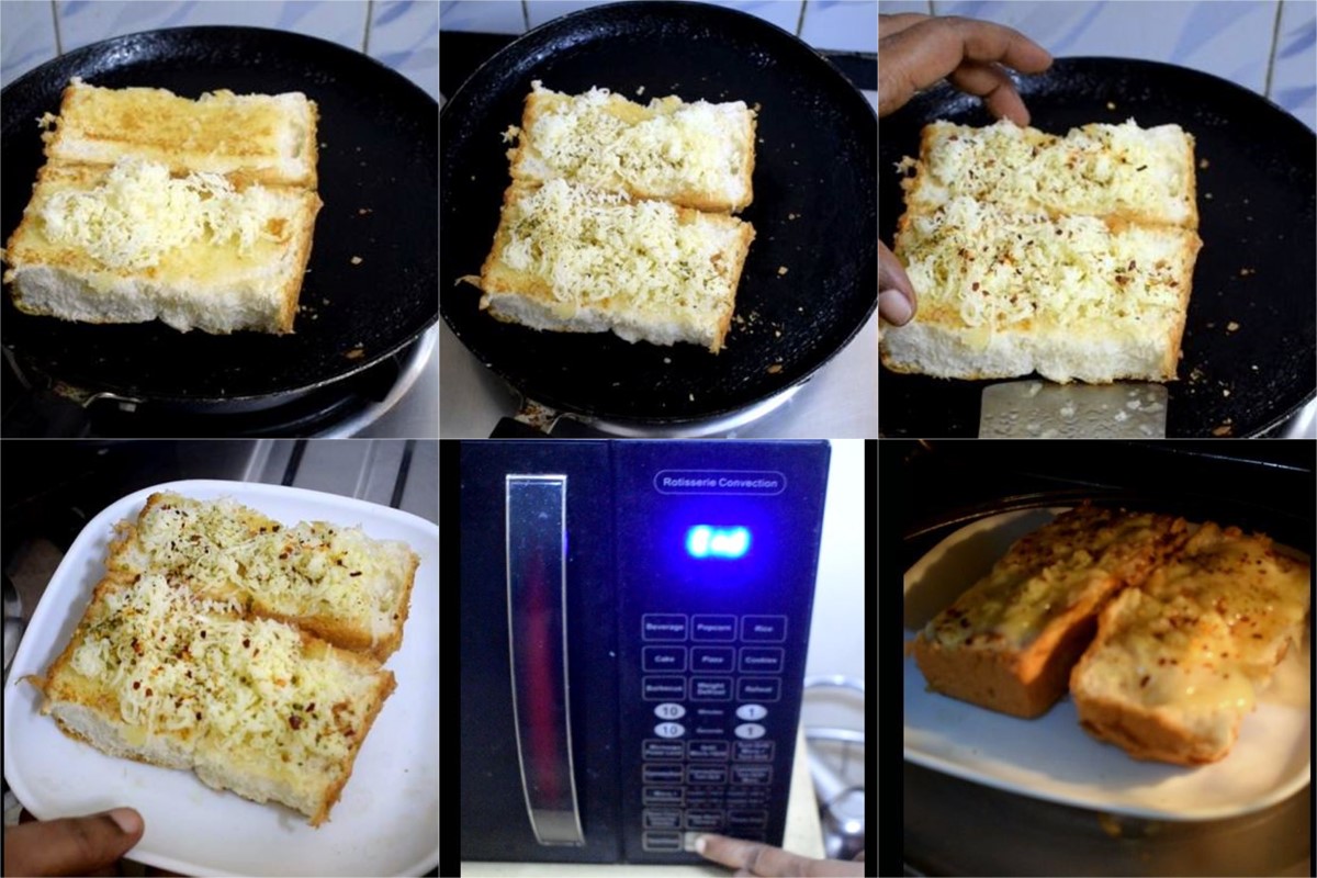 How to make Garlic Bread with Cheese 3