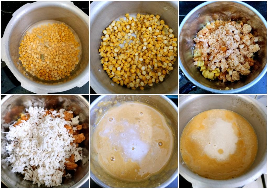 Chana Dal Payasam Making 1